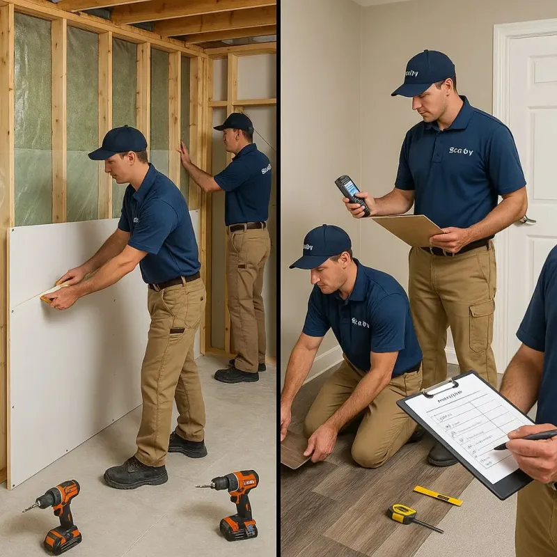 Repairs and Reconstruction process in Jeffersonville, OH