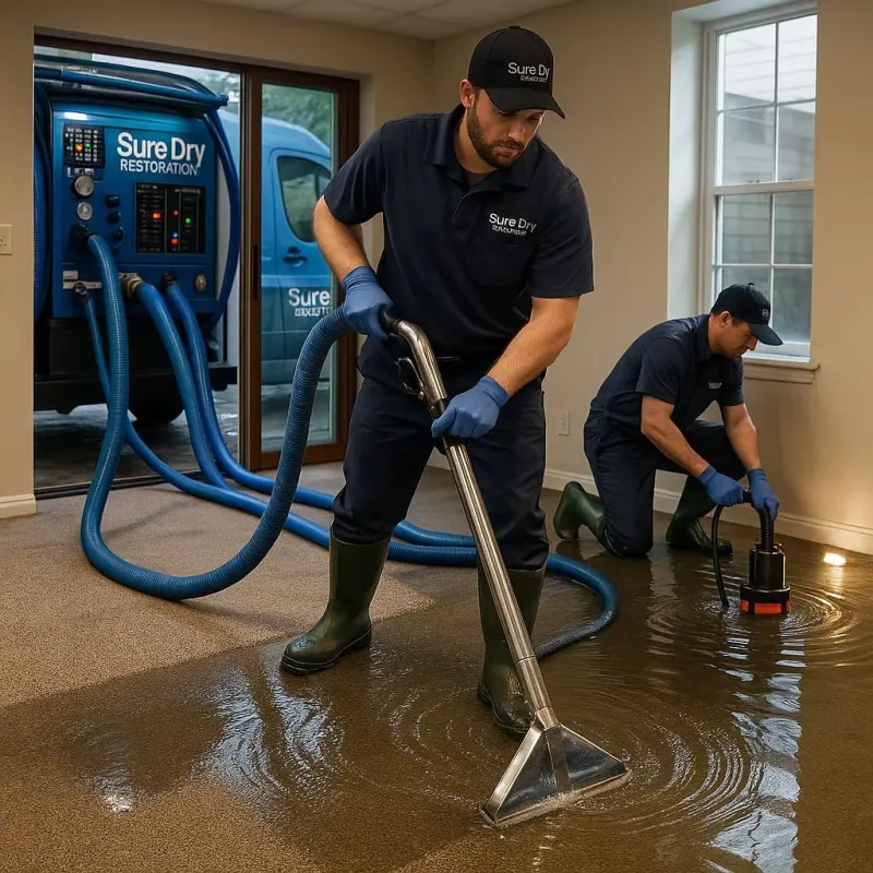 Water Extraction and Removal process in Jeffersonville, OH